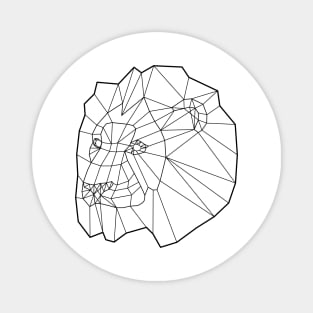 Lion wireframe Magnet